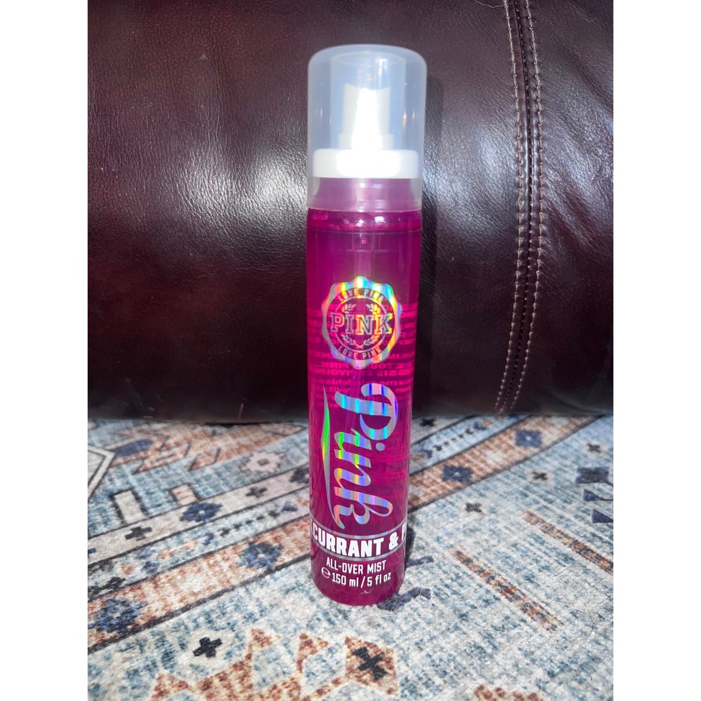 Victoria's Secret PINK Blackcurrant + Peony All Over Mist 5FLOZ NOS Discontinued